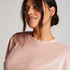 Velours top, Pink