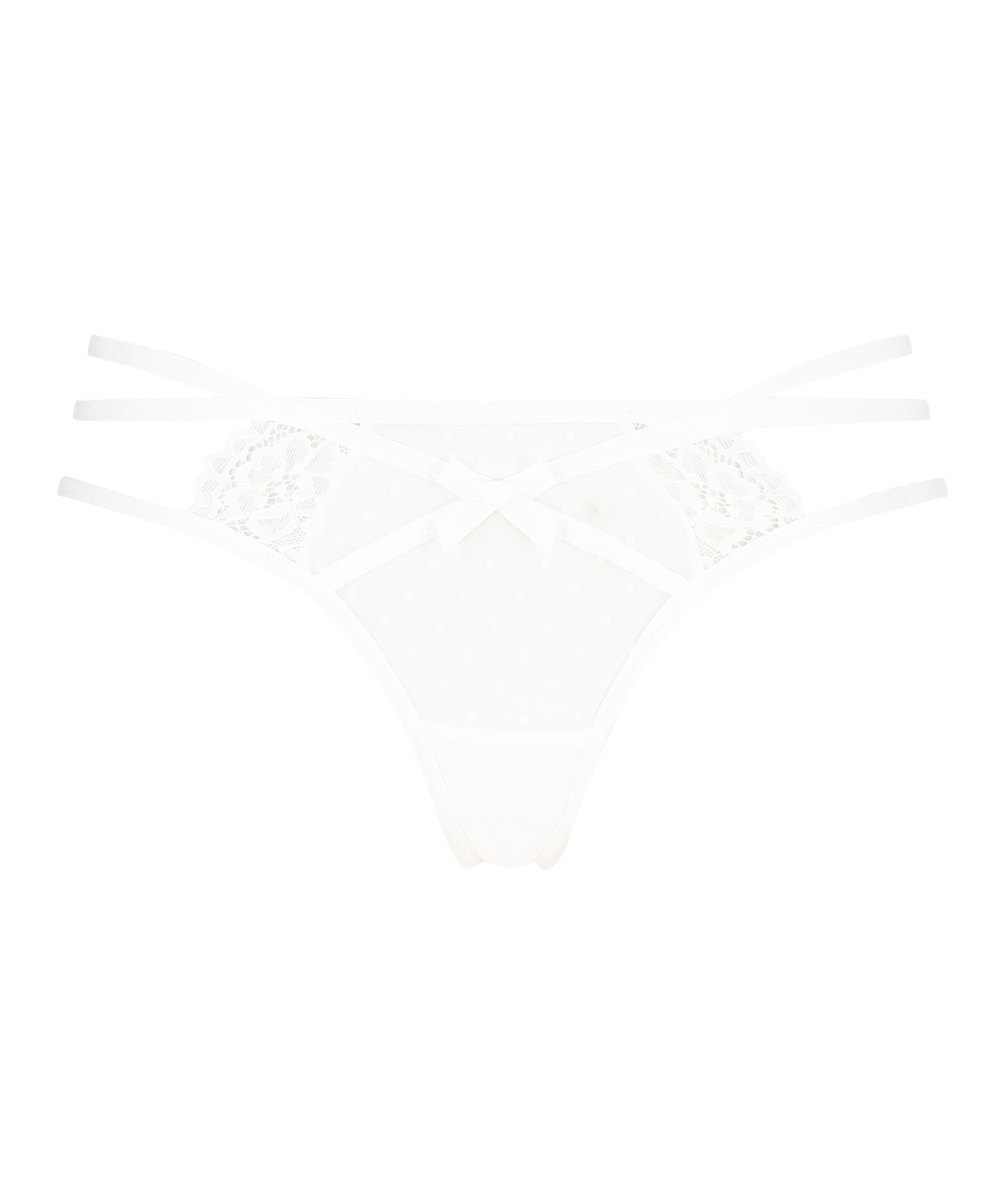Pine Thong, White, main