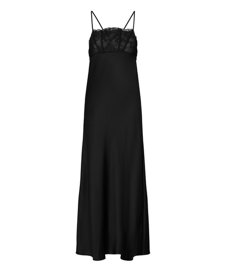 Long Slipdress Lana , Black