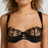 Olivia Non-Padded Underwired Bra, Black