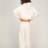 Hoodie Brushed Sweat, White