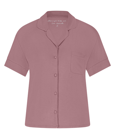 Essential Jersey Short-Sleeved Jacket, Pink