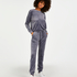 Velvet Lurex jogging bottoms, Gray
