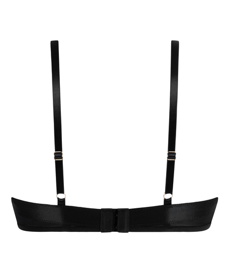 Nisha Non-Padded Underwired Bra, Black