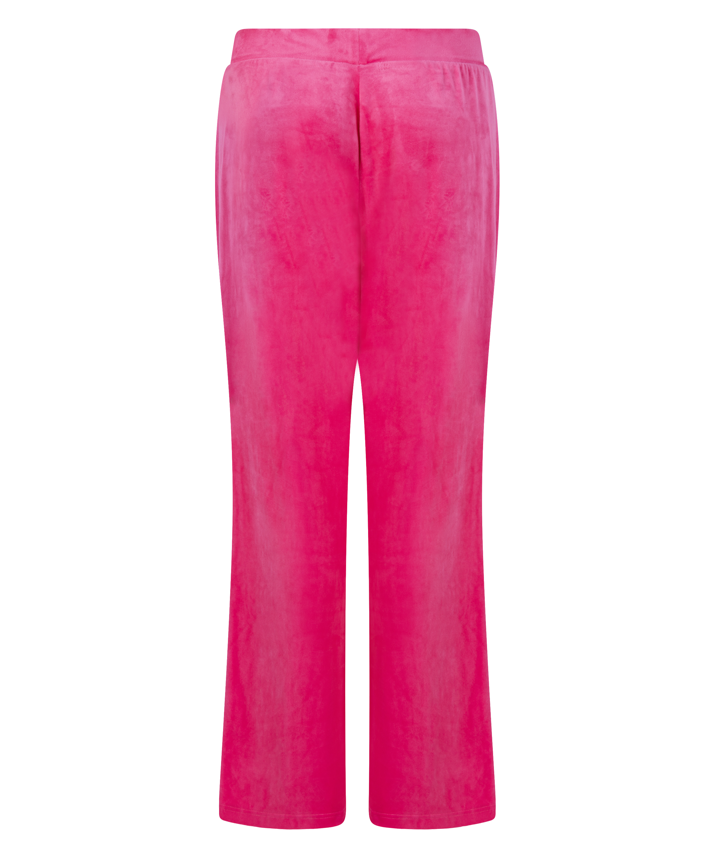 Velours Pyjama Pants, Pink, main