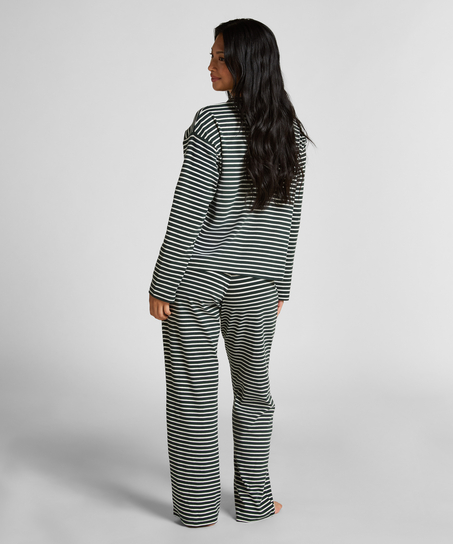 Pyjamaset Cotton Jersey, Green