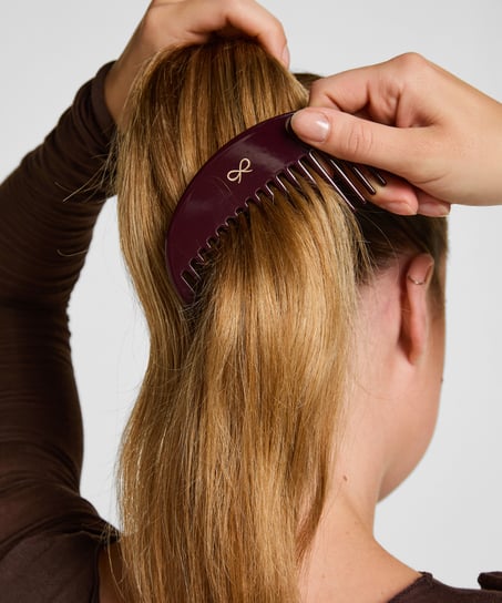Hair Comb, Red