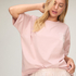 Pyjama Set with Short and T-shirt, Pink