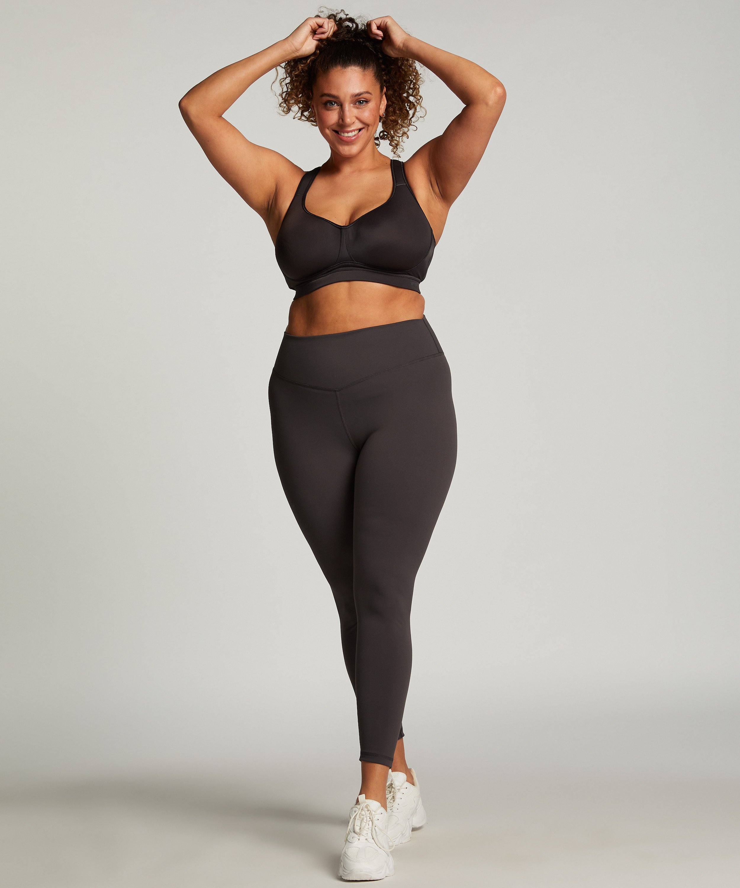 HKMX Sports bra The All Star Level 2, Gray, main