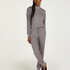 Tall Brushed Rib Pyjama Pants, Grey