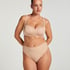 Smooth Padded Underwired Strapless Push-Up Bra, Beige
