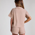 Essential Jersey Short-Sleeved Jacket, Beige