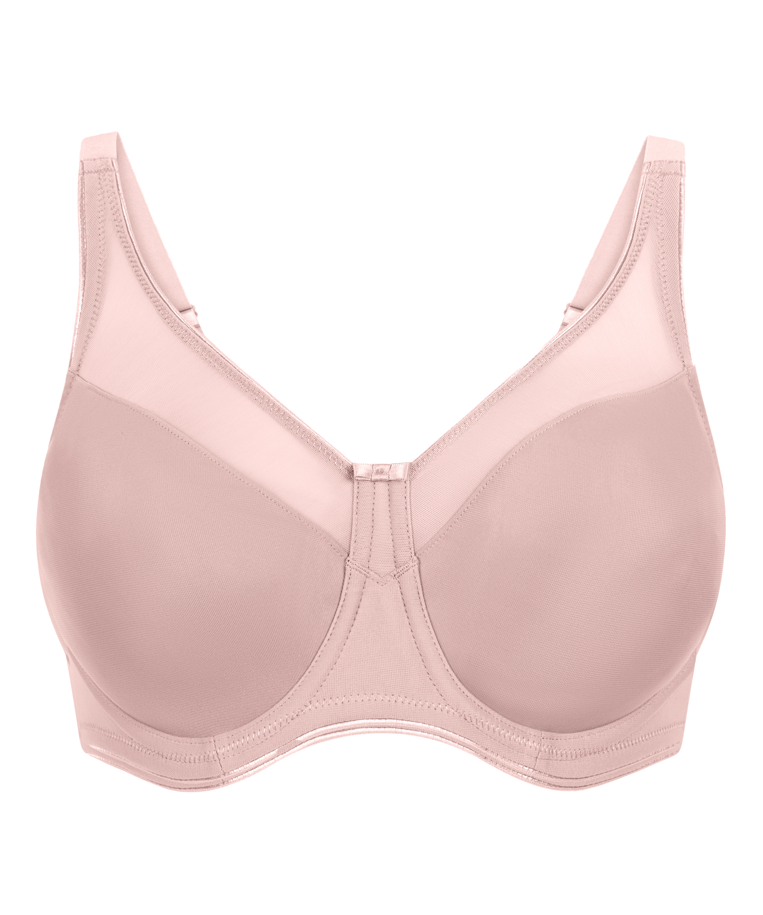 Nina Non-Padded Underwired Minimizer Bra, Purple, main