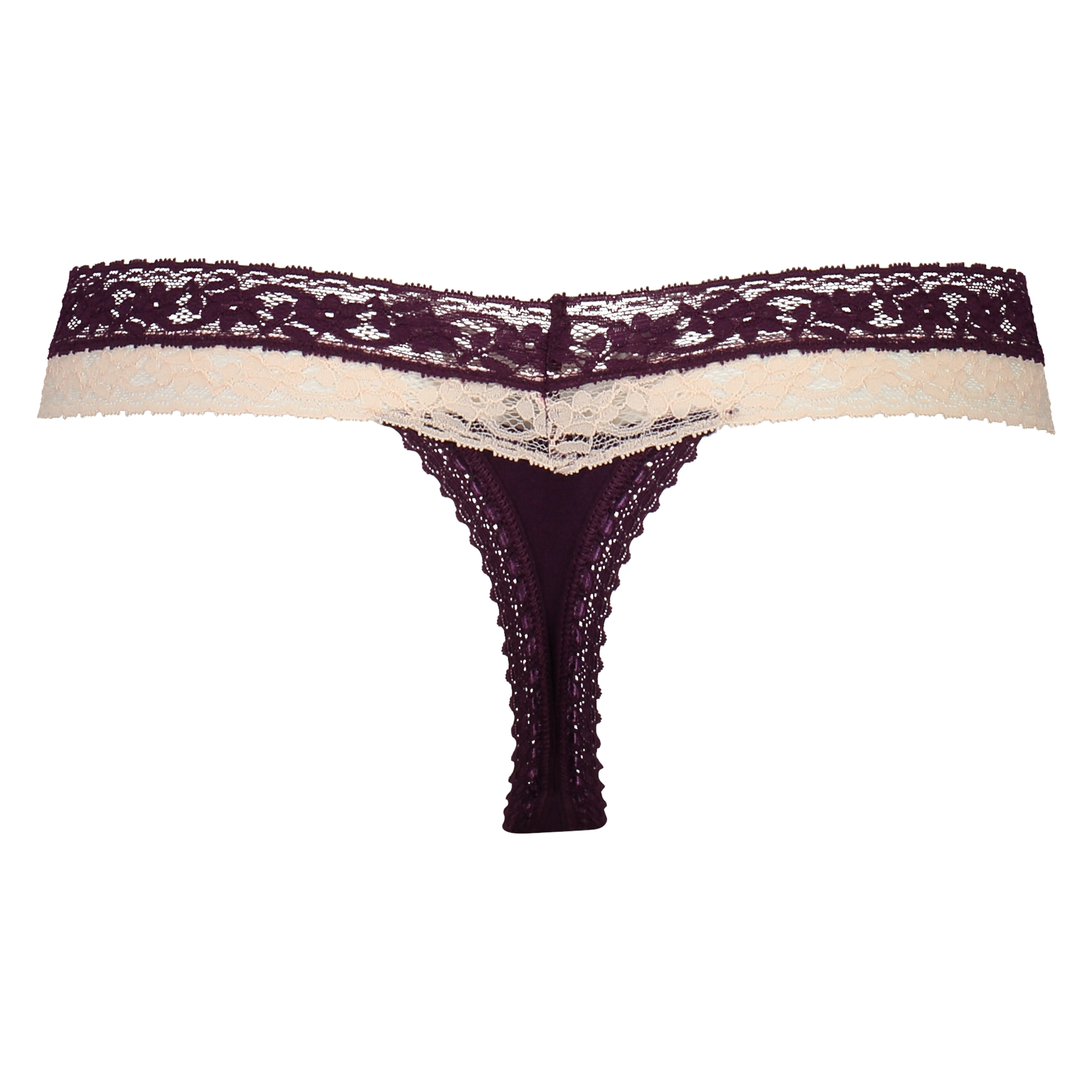 Contrast Ultra Low V-Thong, Purple, main