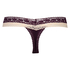 Contrast Ultra Low V-Thong, Purple