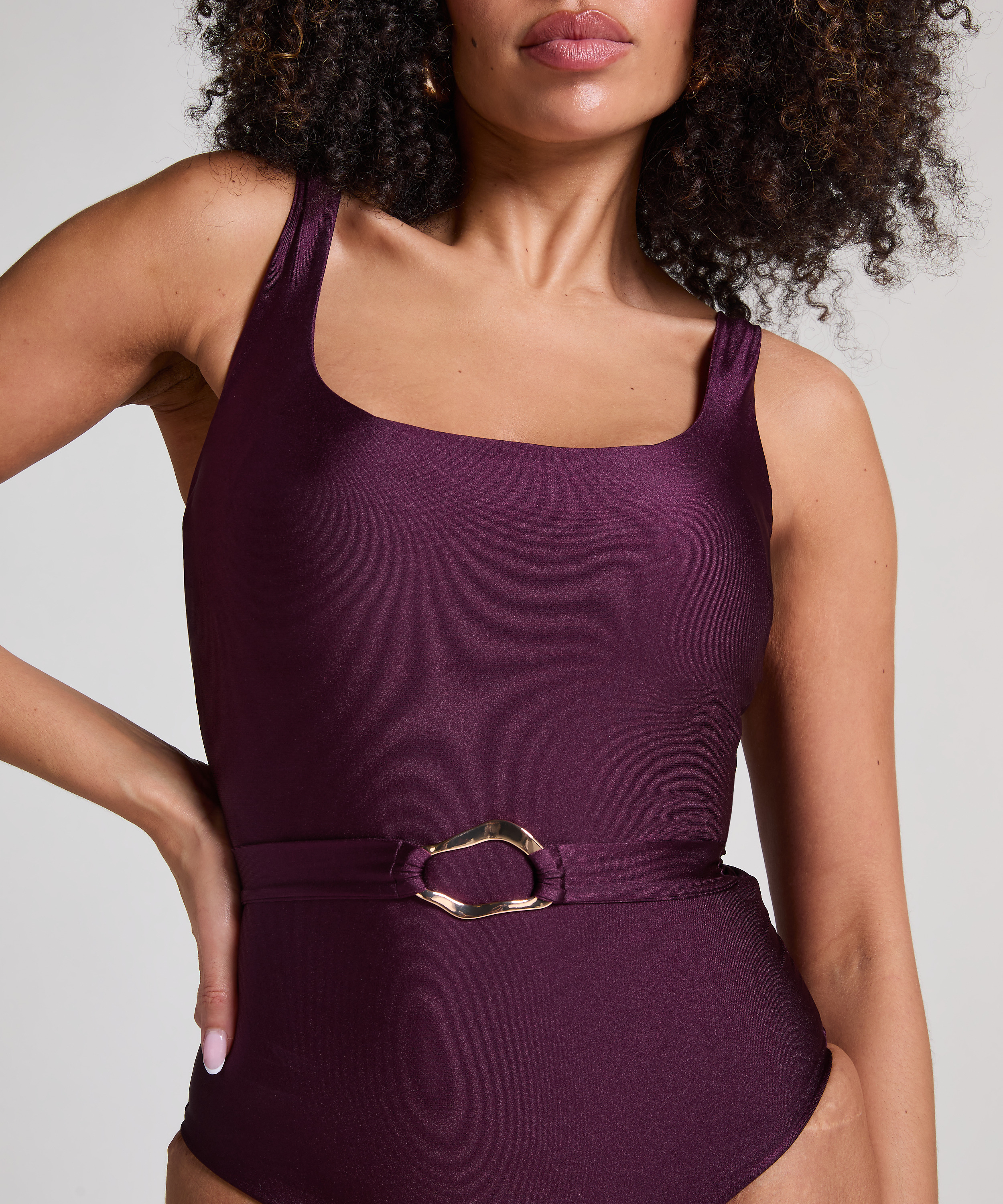 Costa Shaping Bathingsuit, Purple, main