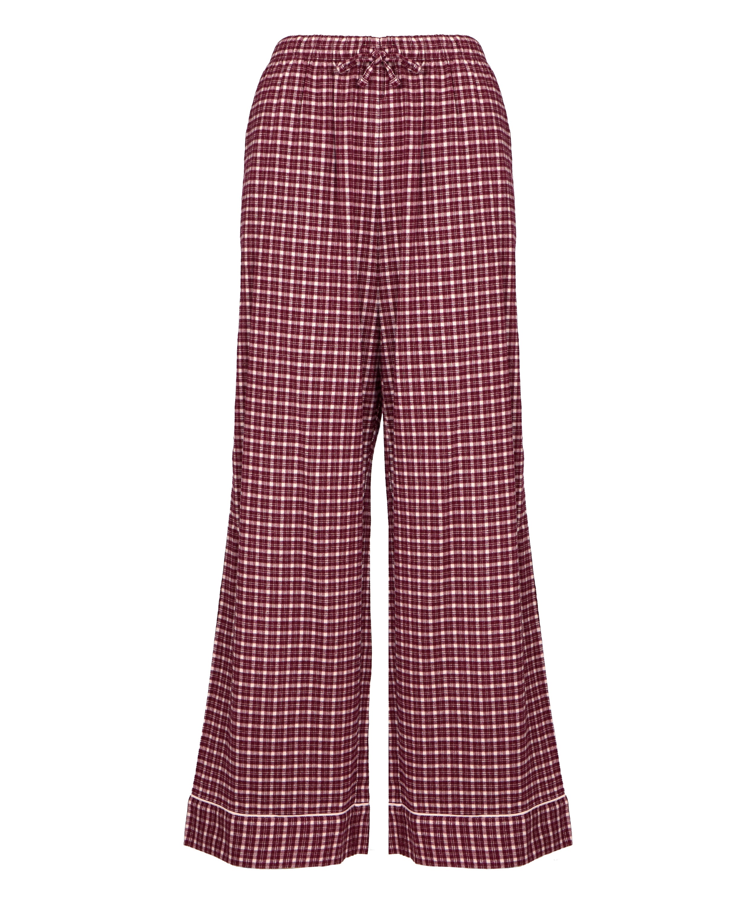 Check Pyjama Pants, Red, main