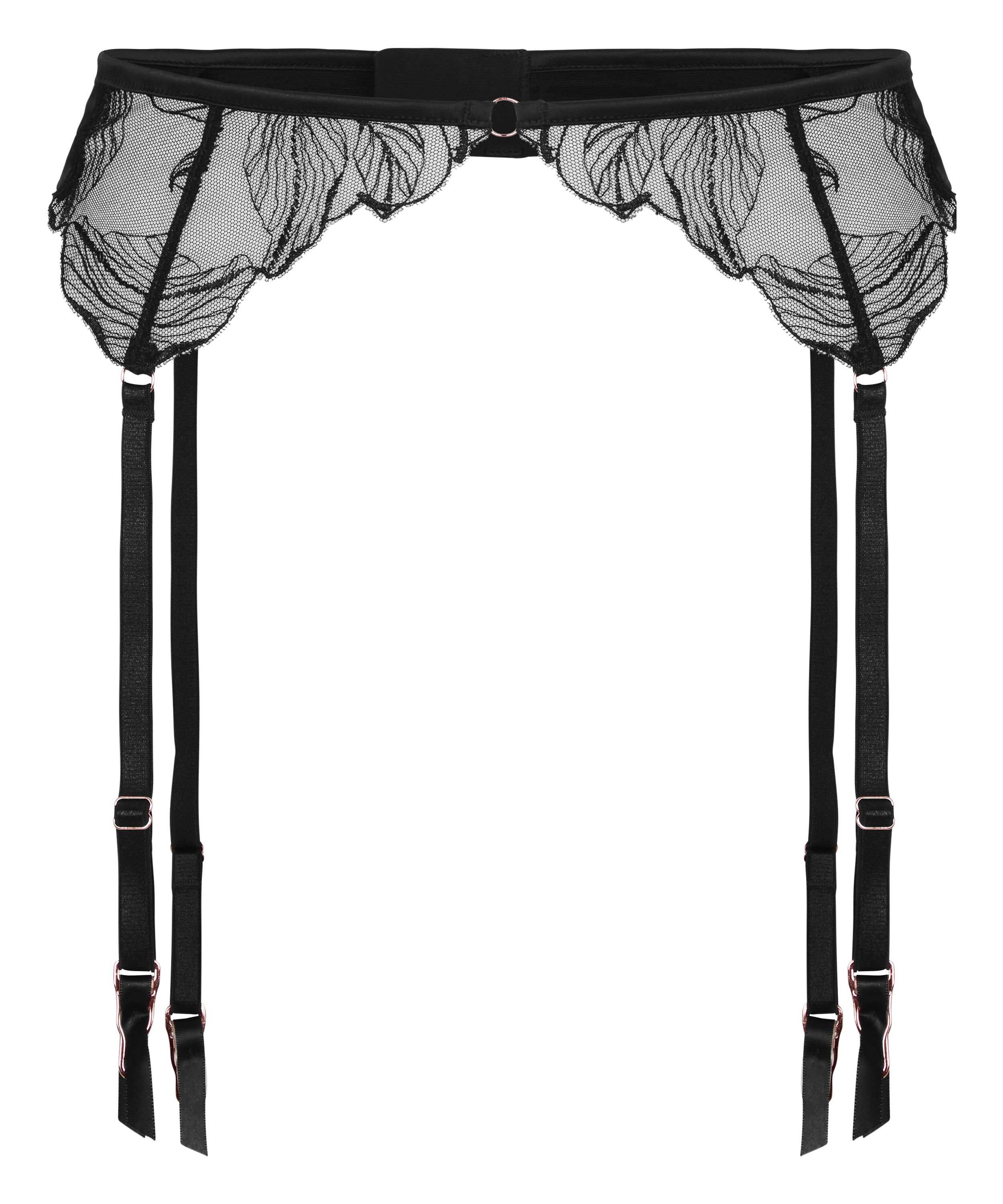 Suspender Belt Ellen, Black, main