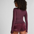 super soft Turtleneck Shirt with Cashmere, Purple