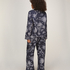 Satin Pants, Blue