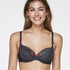 Non-Padded Underwired Bra Maya, Gray