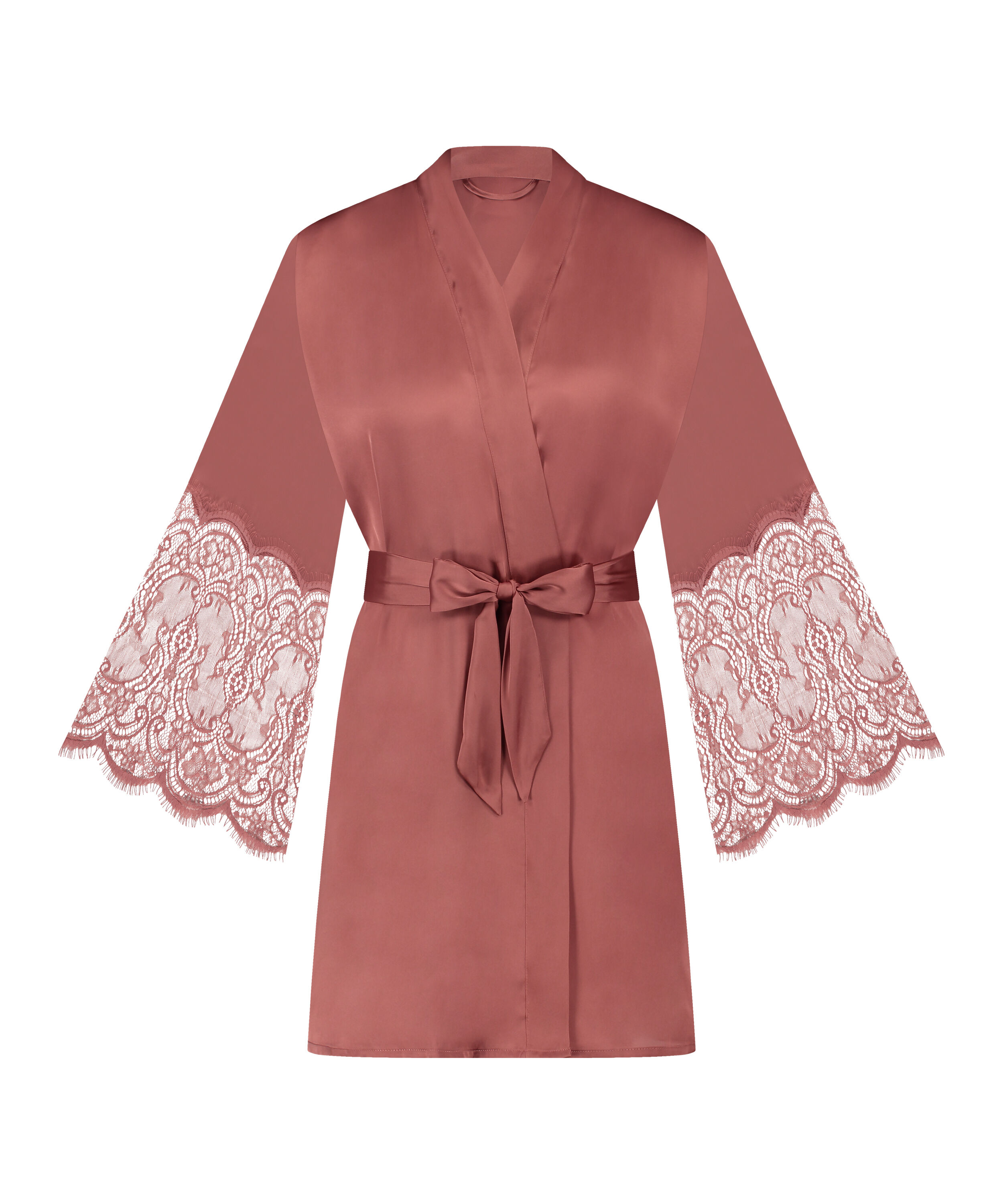 Satin Kimono, Pink