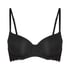 Angie Padded Underwired Bra, Black