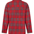 Flannel Pyjama Top, Red