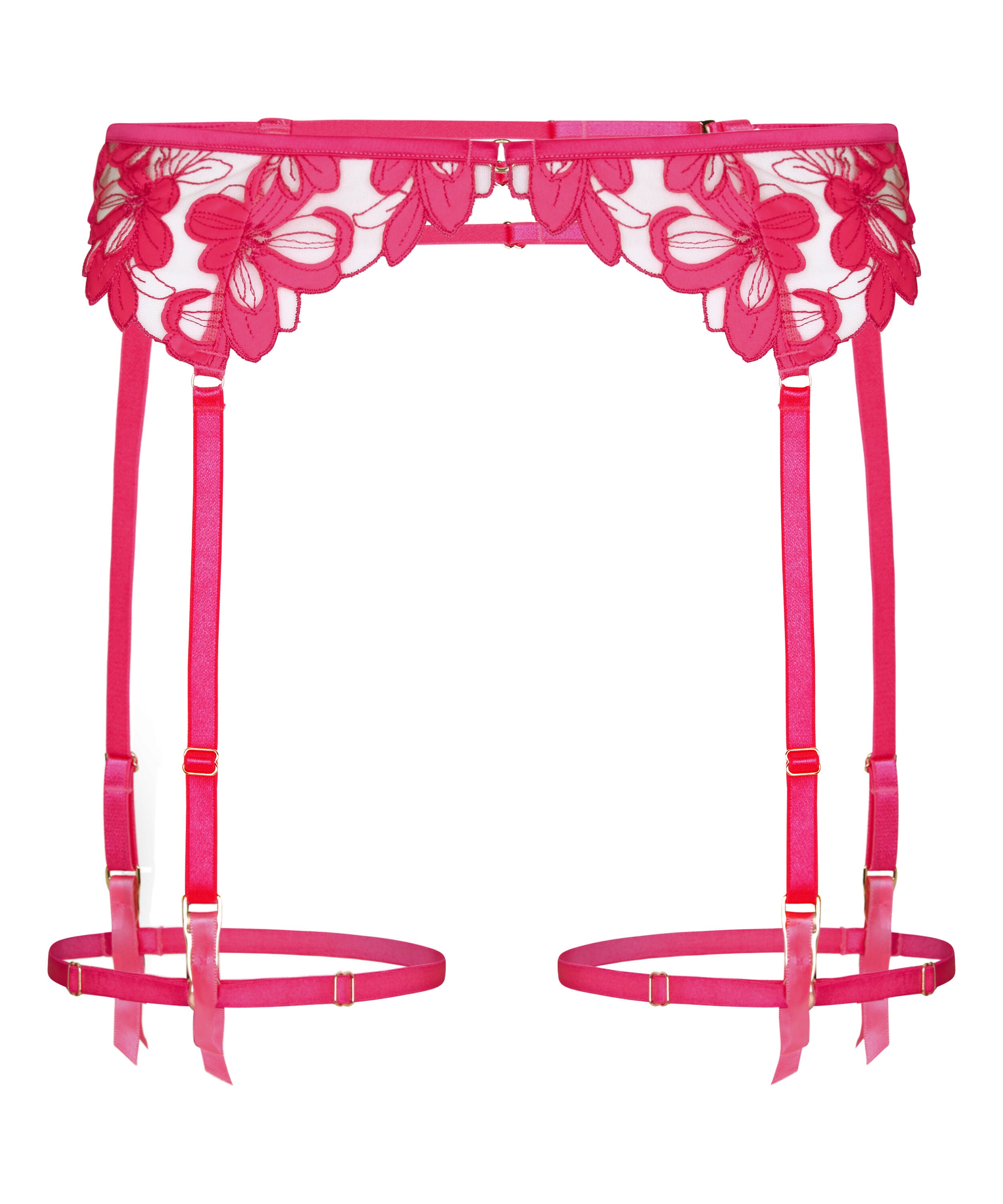 Suspenderbelt Beatrice, Pink