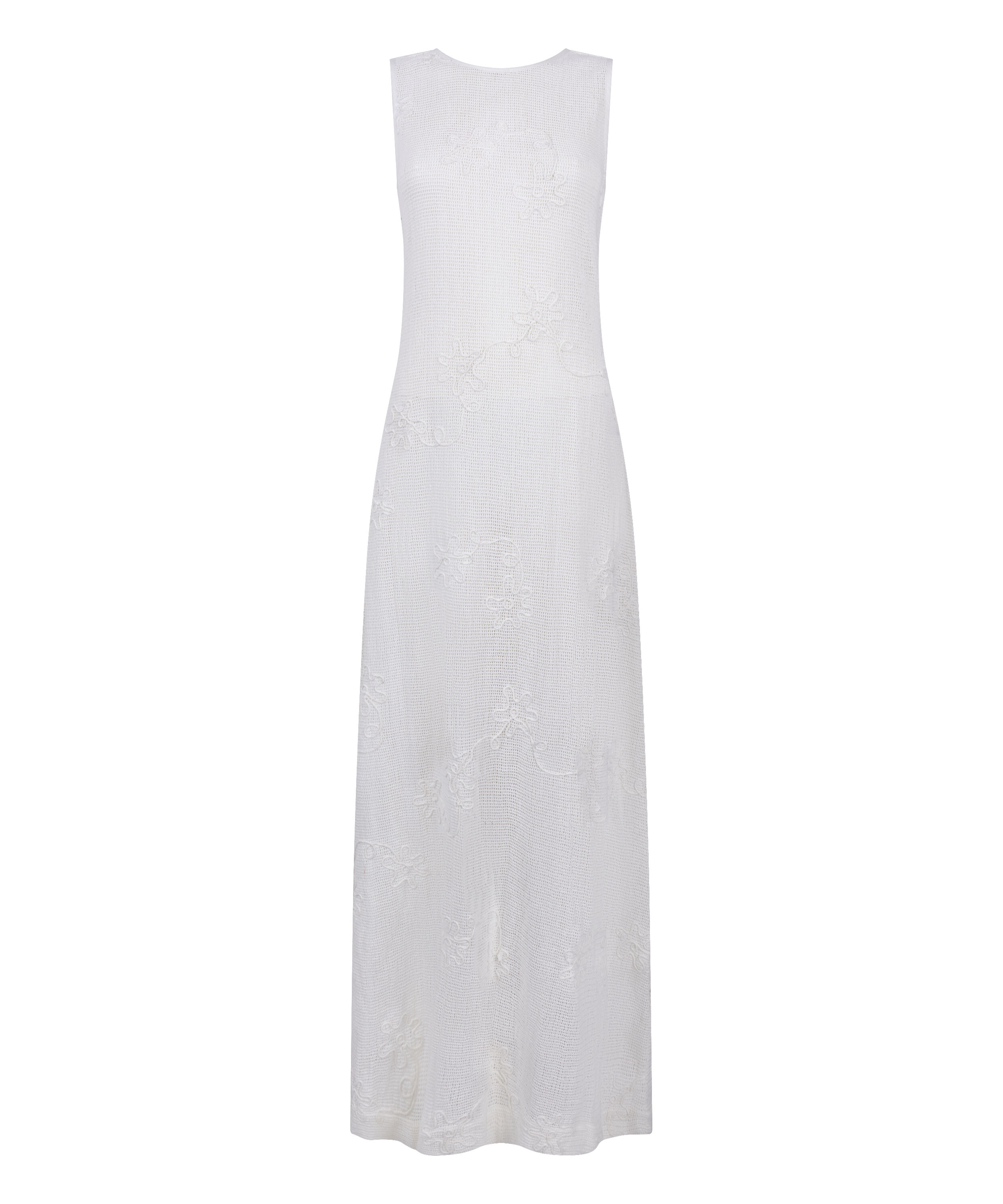 Beach Dress, White