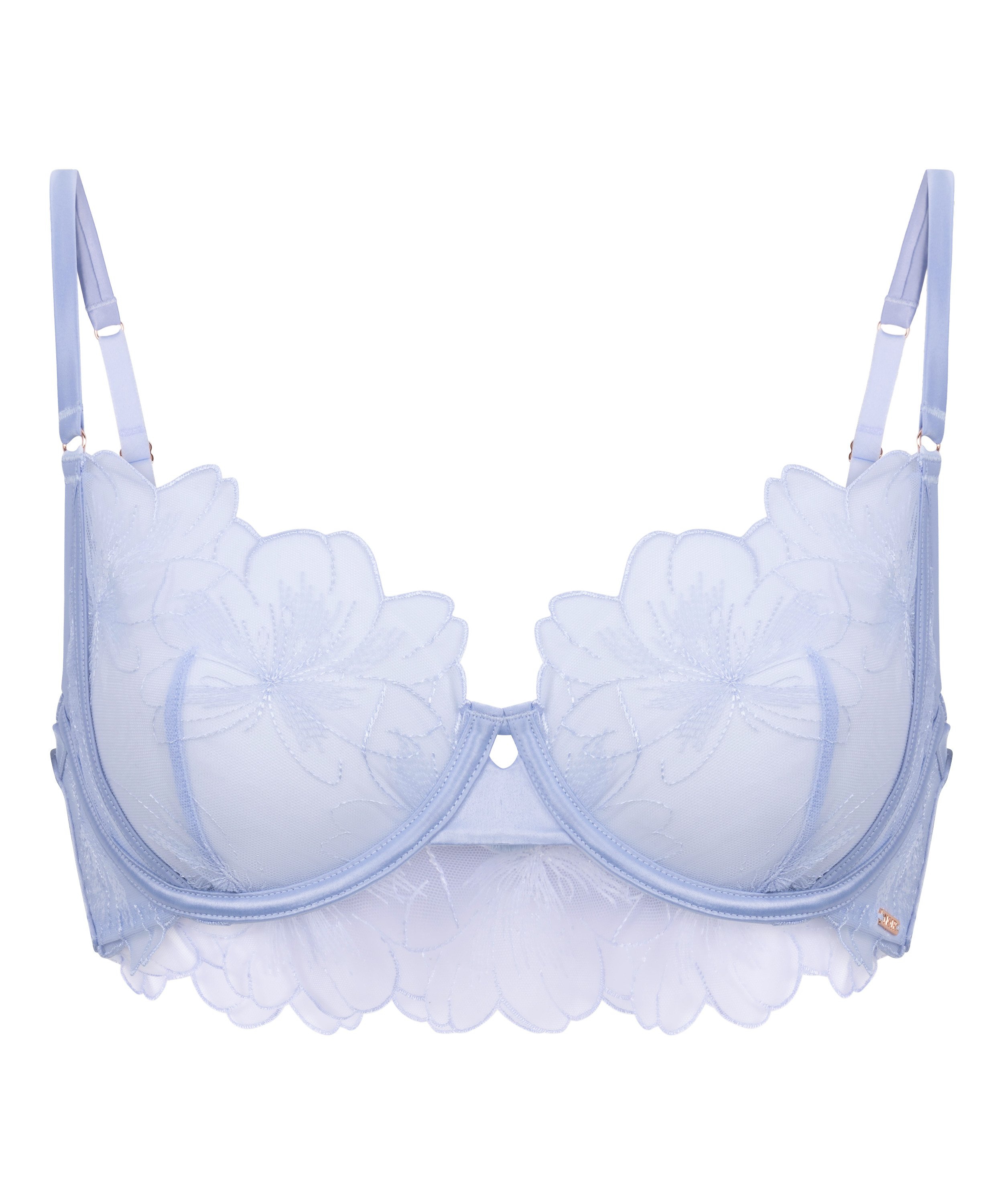 Emilia Non-Padded Underwired Bra, Blue, main