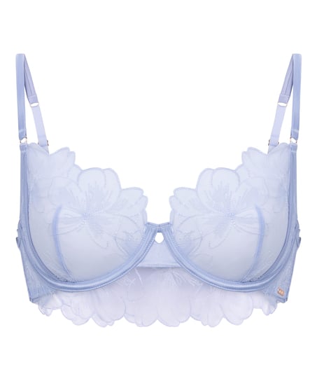 Emilia Non-Padded Underwired Bra, Blue
