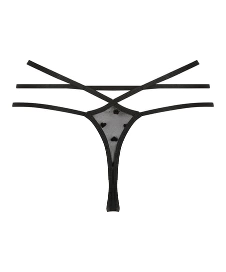 Melda thong, Black