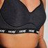 HKMX Sports bra The All Star Level 2, Gray