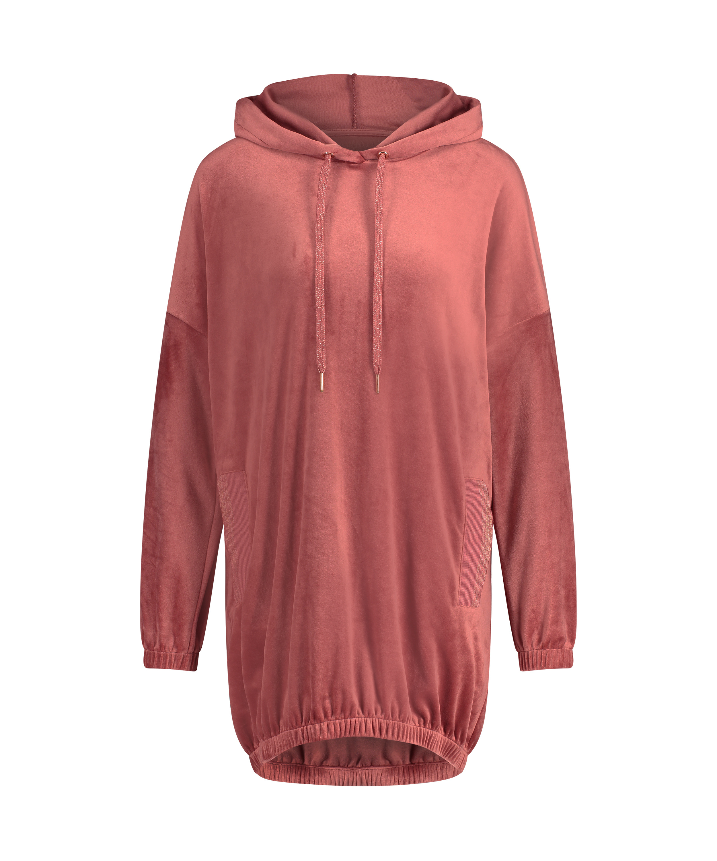 Velvet dress, Pink, main