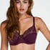 Sophie Non-Padded Underwired Bra, Purple