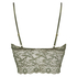 Bralette longline Fancy, Green