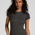 Shortsleeved Pyjama Top , Gray