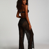 Lace Beach Pant, Black