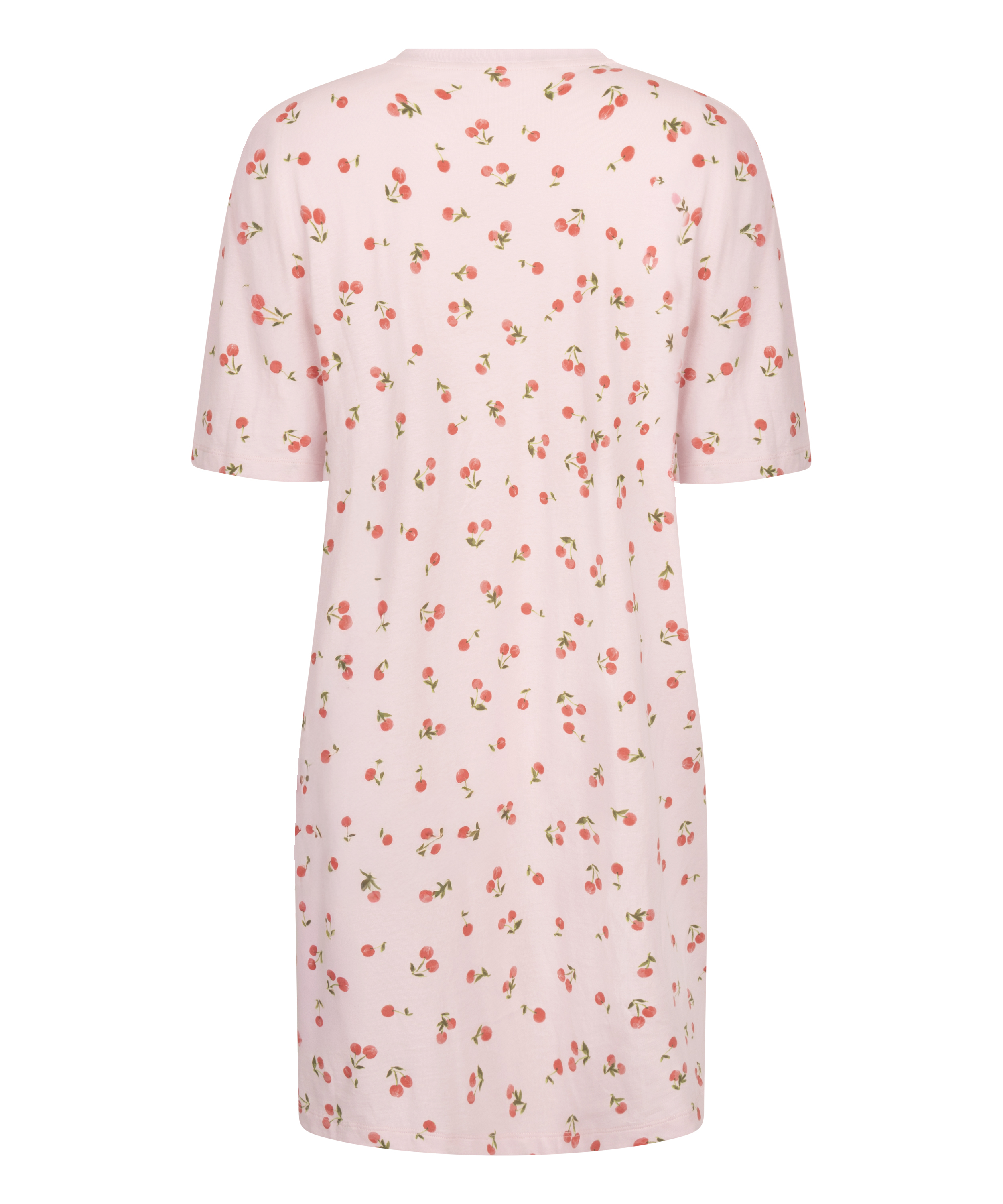 Roundneck Nightshirt, Pink, main