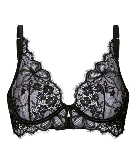 Non-Padded Underwired Bra Prina, Black