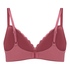Lola Padded Non-Wired Bra, Purple