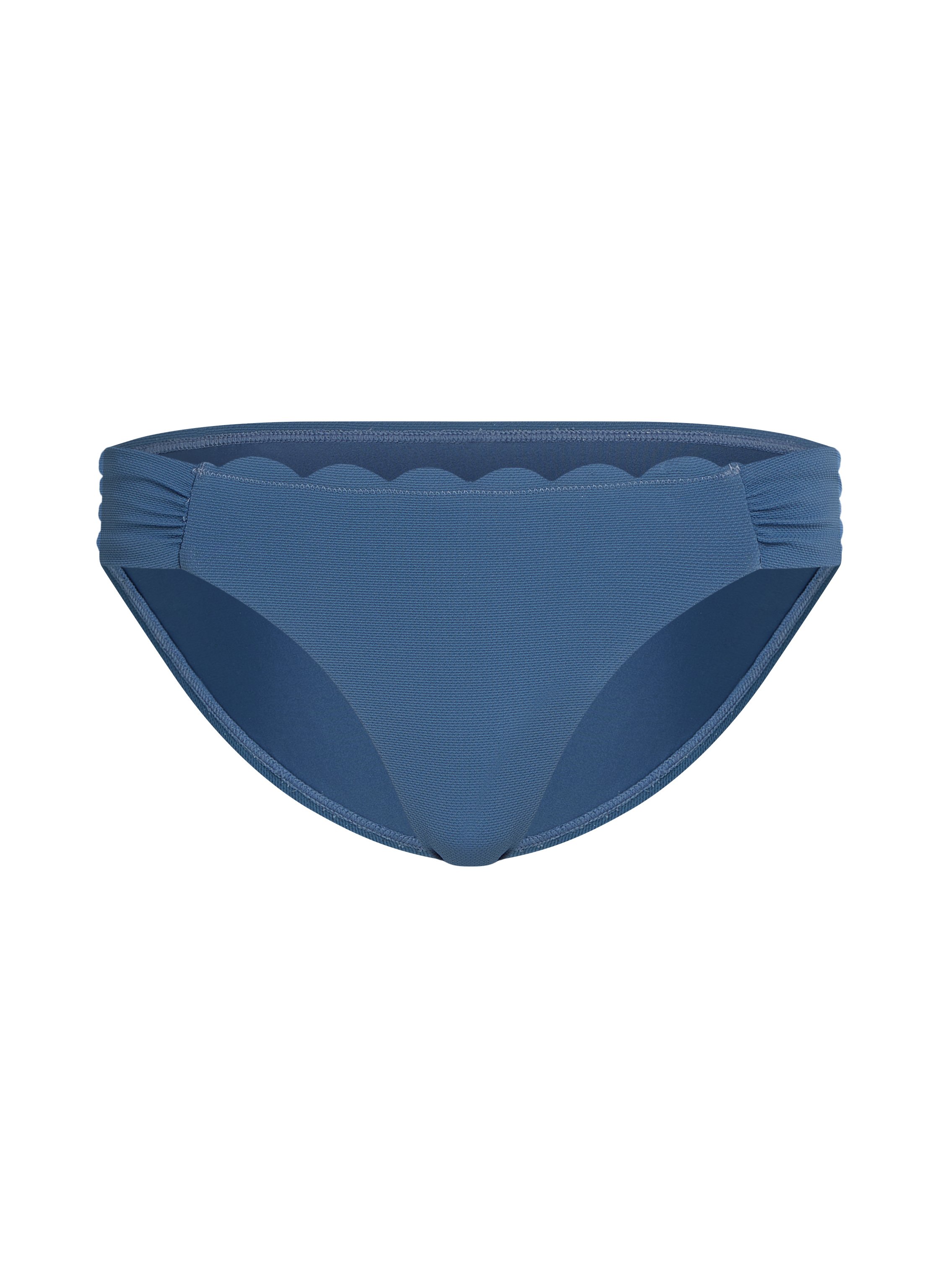 Scallop Rio Bikini Bottoms, Blue, main