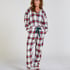 Flannel Pyjama Pants, White