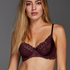 Nadia Non-Padded Underwired Bra, Red