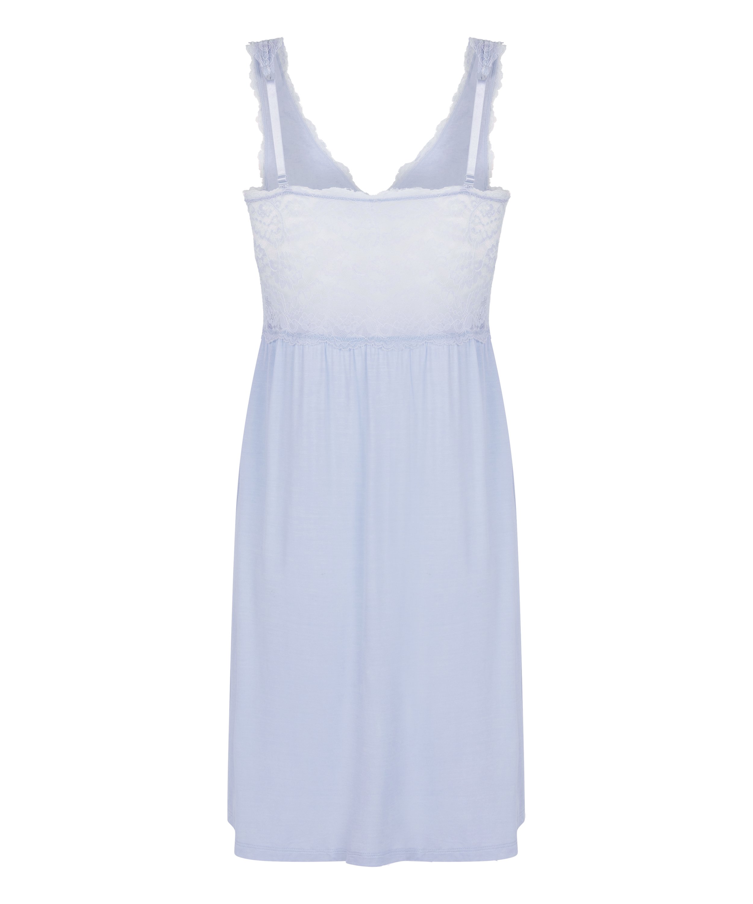 Nora Lace Slip Dress, Blue, main