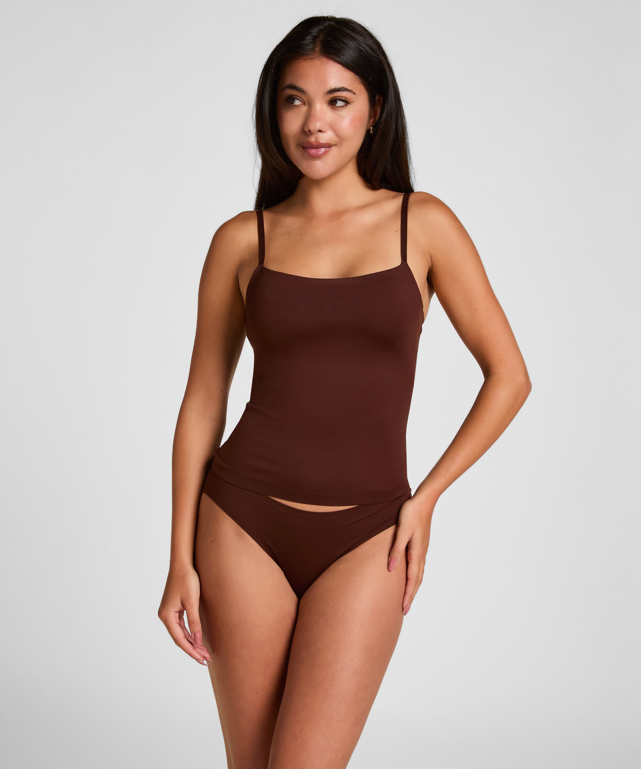 Super Comfort Top, Brown, main