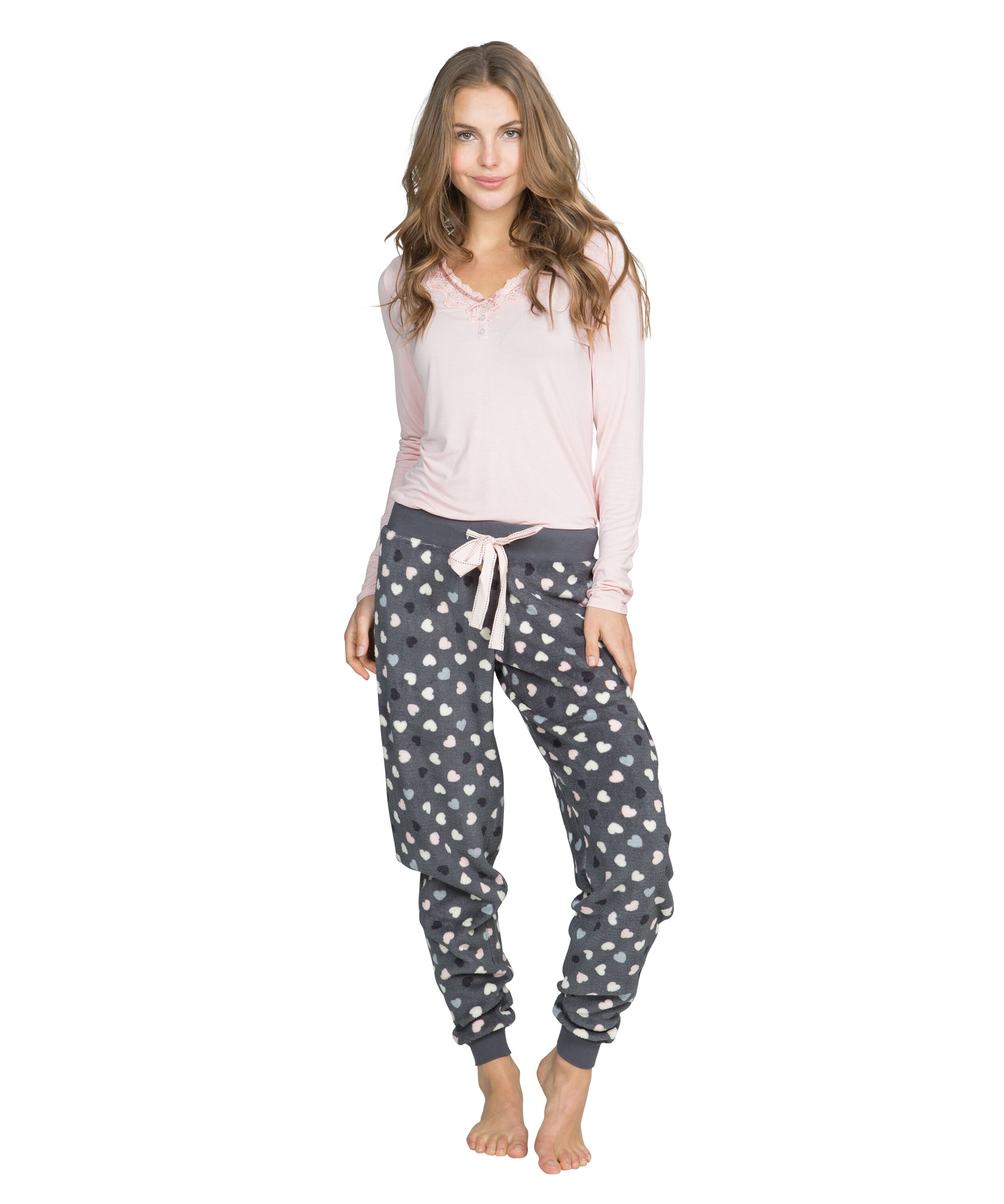 Top Marlene long sleeves, Pink