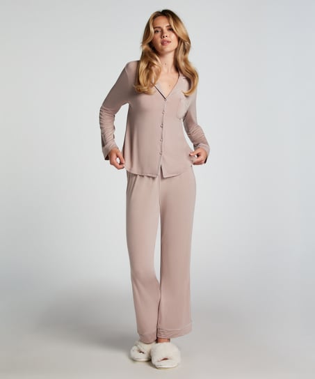 Essential Jersey Pants, Beige