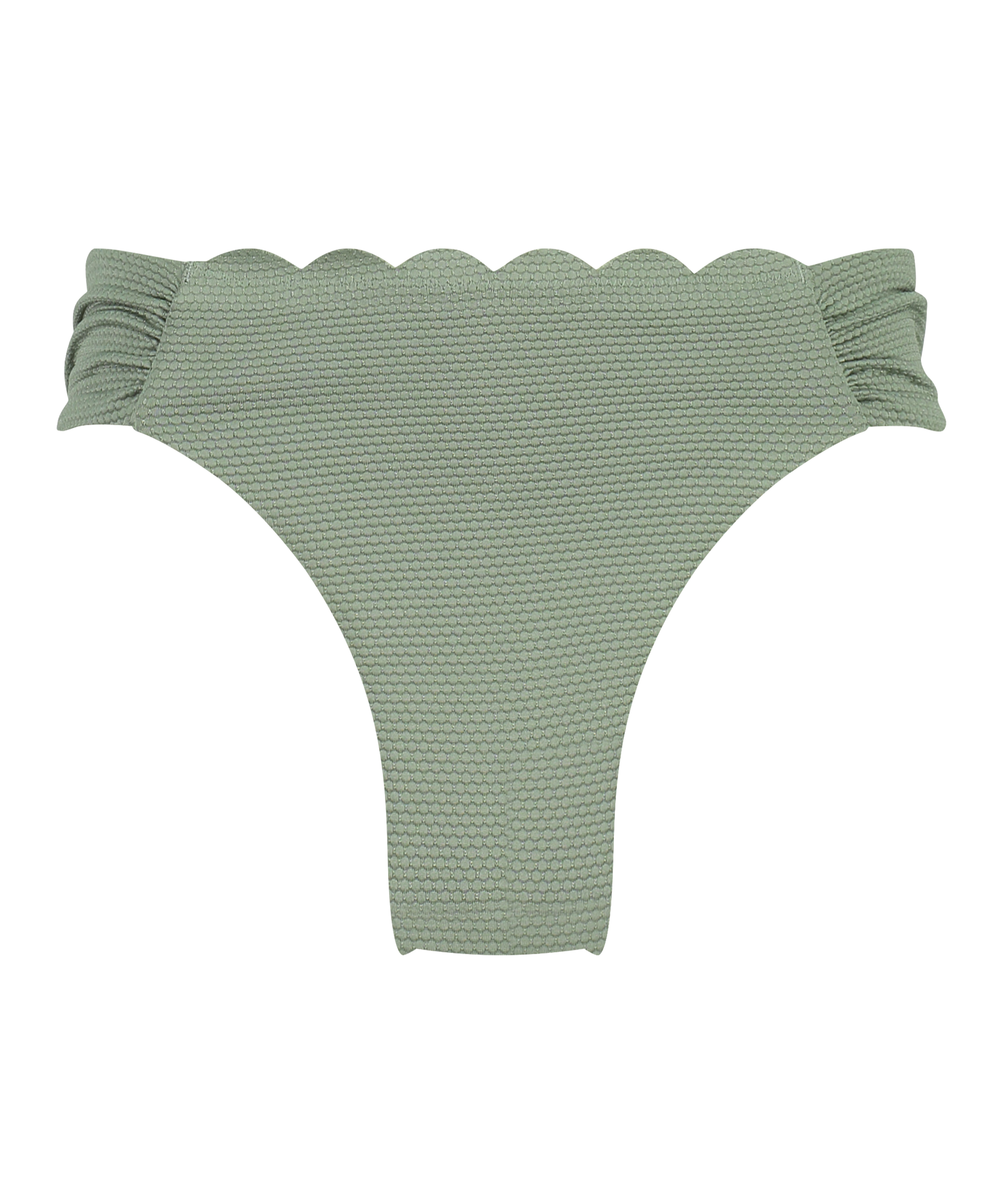 String Bikini Bottom 'Red Scallop'